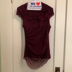 Asymmetrical sleeveless blouse Medium